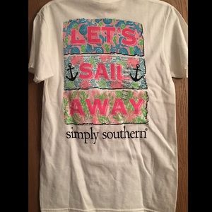 ‘Let’s Sail Away’ Simply Southern Tee